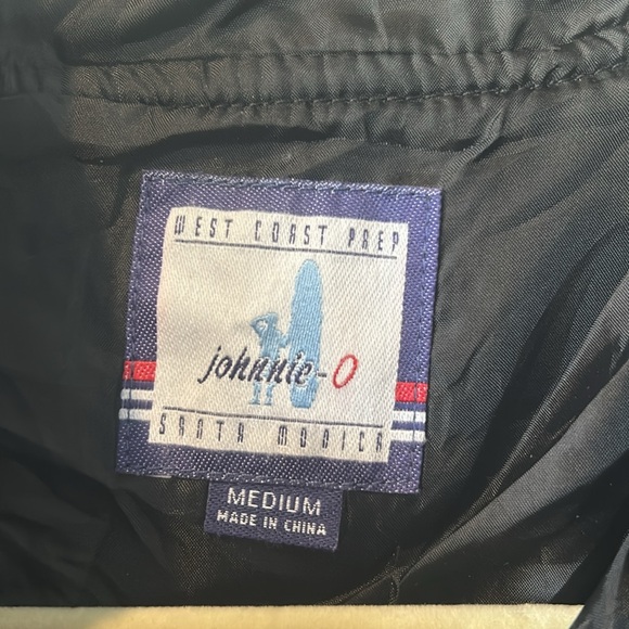 Johnnie -O Vest size Medium flannel - Picture 2 of 5